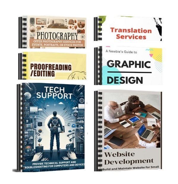 6 Side Hustle Reports to Make Money Vol. 5 – eBook with Resell Rights