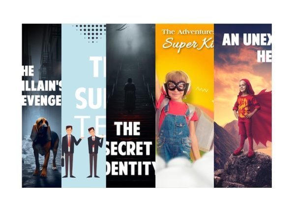 Super Hero Kid’s Stories  – eBook with Resell Rights