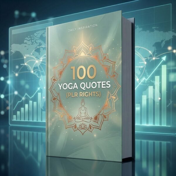 100 Yoga Quotes (PLR Rights)