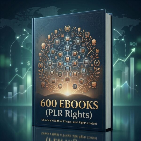 600 Ebooks (PLR Rights)