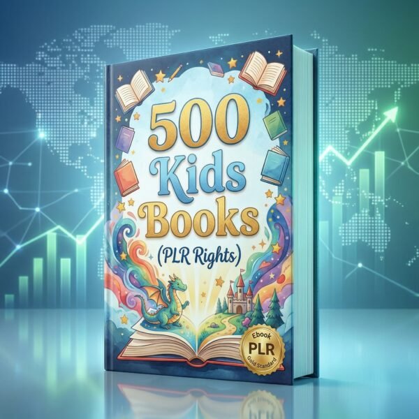 500 Kids Books (PLR Rights)
