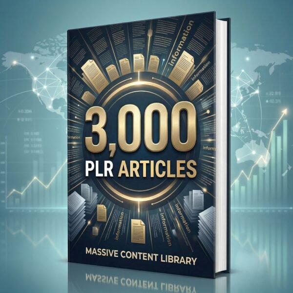 3,000 PLR Articles