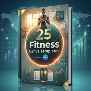 25 Fitness Canva Templates