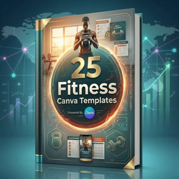 25 Fitness Canva Templates