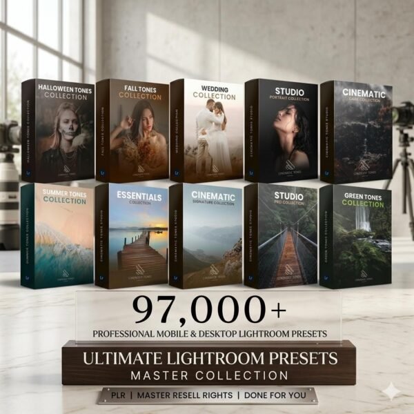 Ultimate Lightroom Presets Mega Bundle for Desktop and Mobile